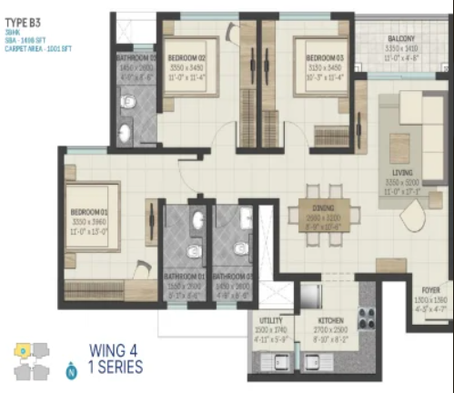 4.5 BHK